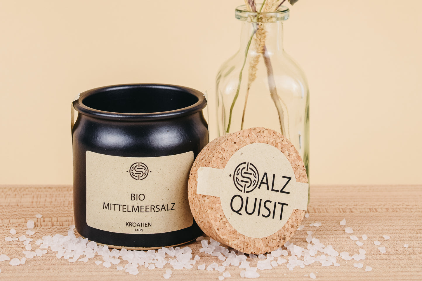 Bio Mittelmeersalz - natürliches Salz von der Küste Kroatiens